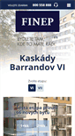 Mobile Screenshot of barrandov-kaskady.cz