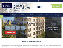 Tablet Screenshot of barrandov-kaskady.cz